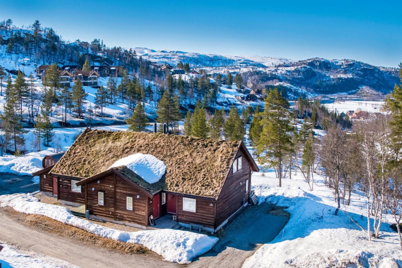 Three-Bedroom Holiday Cottage Tjorhom Buitenkant foto