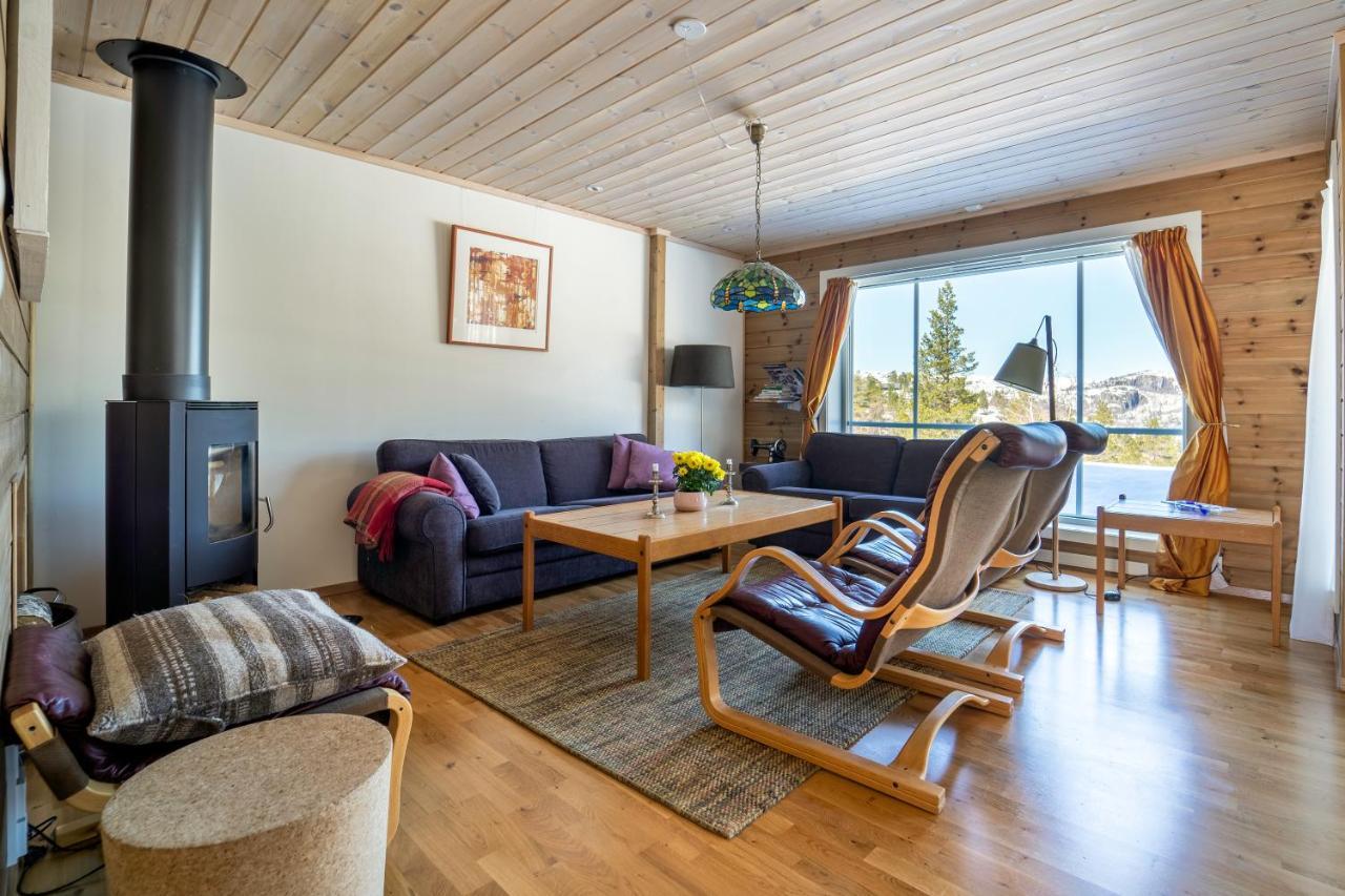 Three-Bedroom Holiday Cottage Tjorhom Buitenkant foto